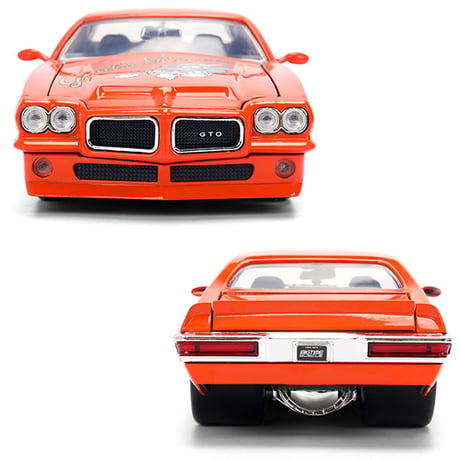 JADATOYS 1:24 BTM 1971 Pontiac GTO Judge ミニカー