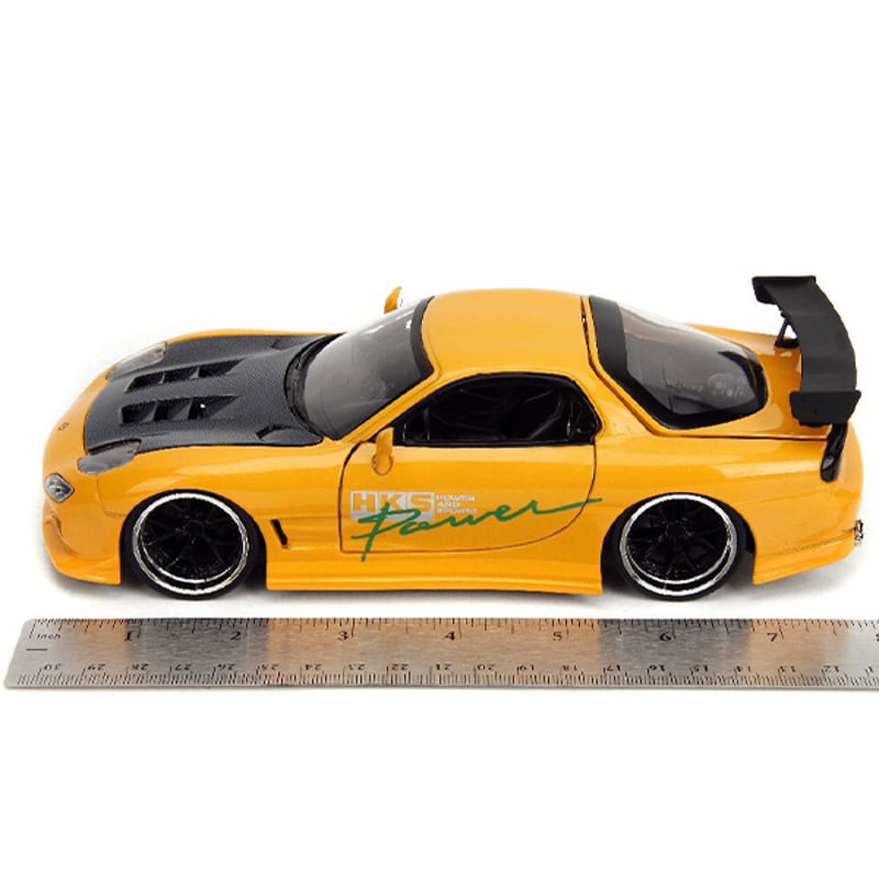 JADATOYS 1:24 JDM TUNER 1993 Mazda RX-7 HKS Tun