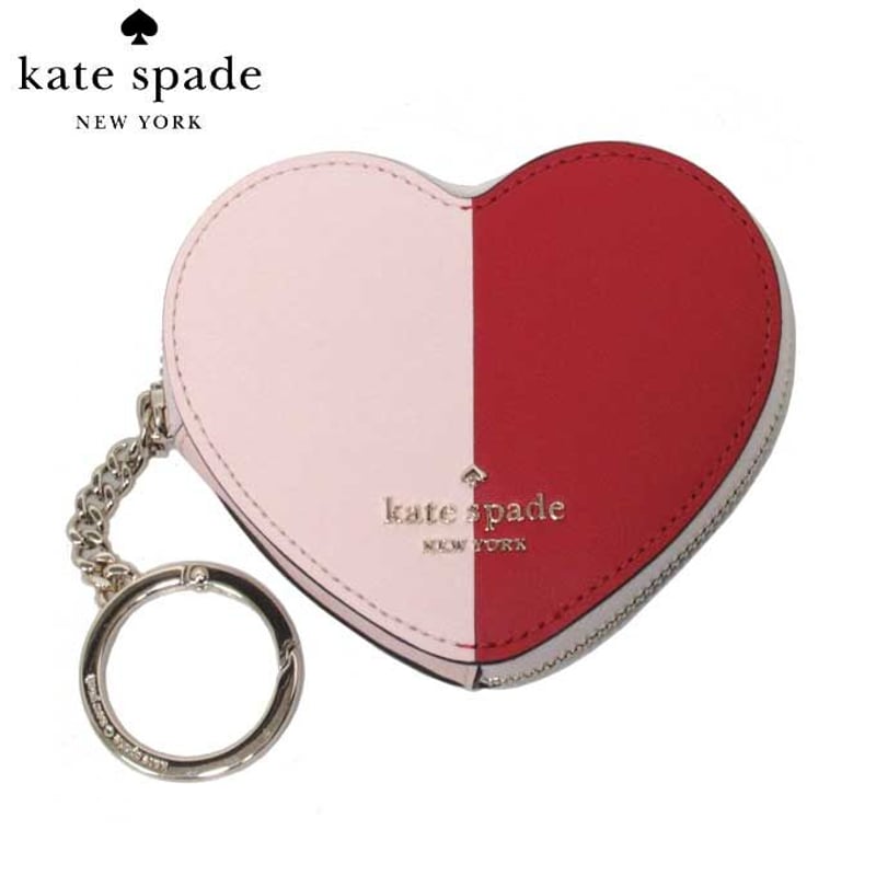 ケイトスペード コインケース kate spade ハートモチーフ バイカラー