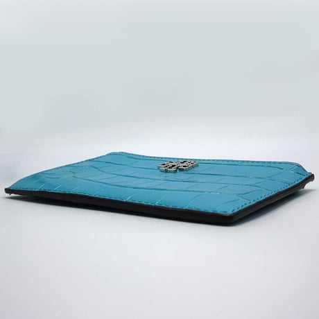 トリーバーチ カードケース TORY BURCH BRITTEN クロコ調 エンボス レザー ジップ 141067 0425 406 アウトレット レディース