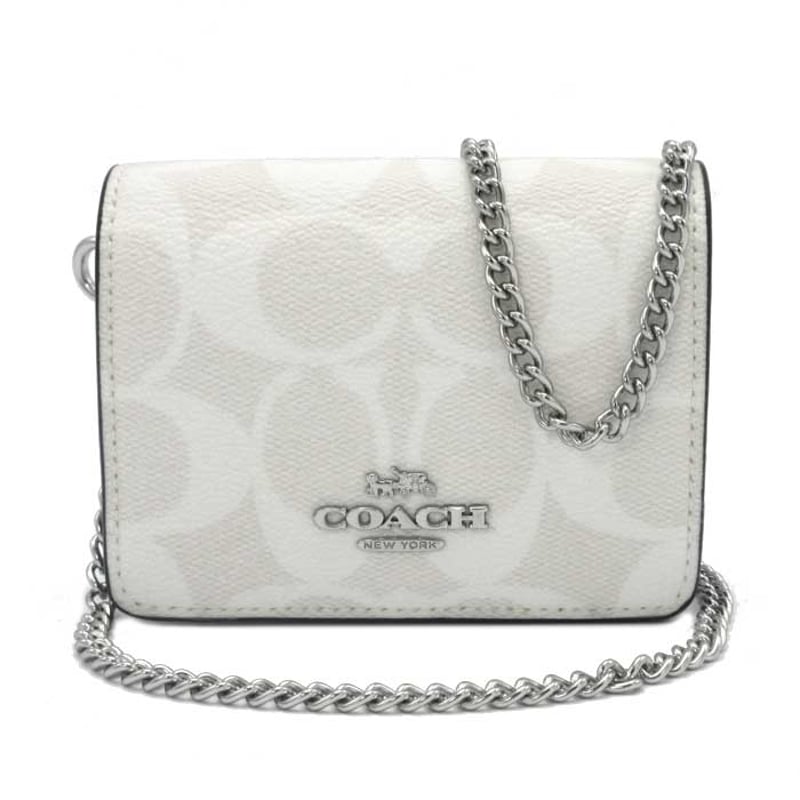 ギフトBOX付 3点セット】コーチ カードケース COACH シグネチャー 