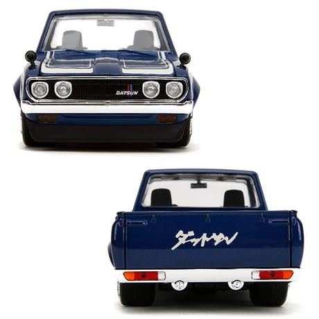 JADATOYS 1:24 JDM TUNERS 1972 Datsun 620 Pickup Truck ミニカー