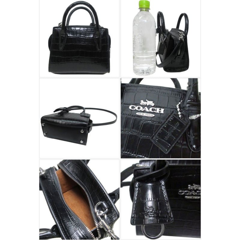 コーチ バッグ ショルダーバッグ COACH クロコ調 アンドレア ミニ
