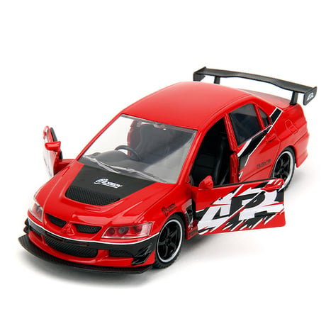 JADATOYS 1:32 ワイルドスピードダイキャストカー Mitsubishi Lancer Evolution IX