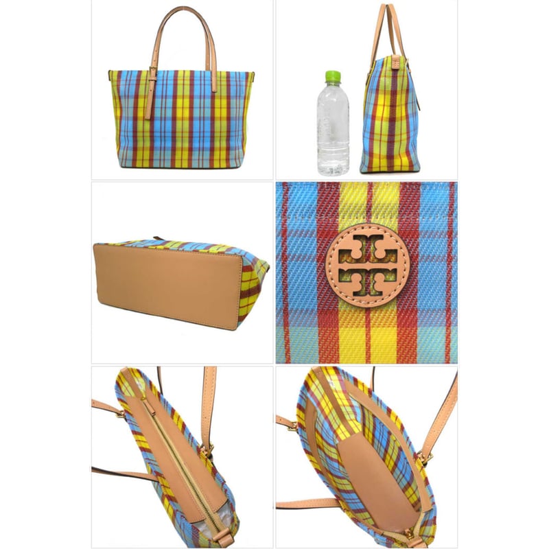 トリーバーチ トートバッグ TORY BURCH チェック柄 エマーソン トリーバーチ トートバッグ TORY BURCH チェック柄 エマーソン