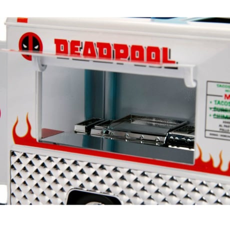 1:24 Hollywood Rides Deadpool Taco Truck with Deadpool Figure【 デッドプールミニカー】