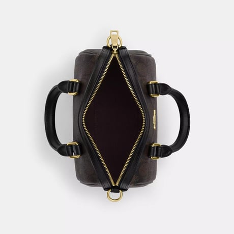 コーチ COACH　ミニ ローアン クロスボディ バッグ・シグネチャー キャンバス　CW329 IMXAQ