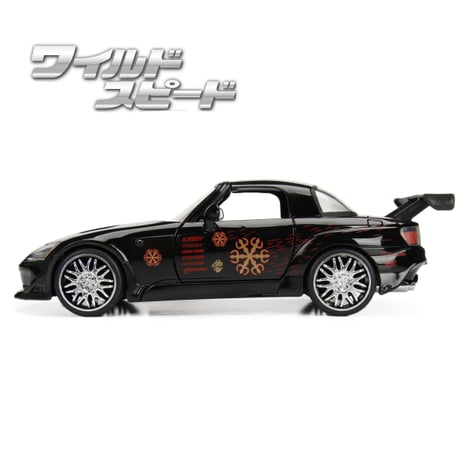 JADATOYS 1:24ワイルドスピードダイキャストカー JOHNNY'S HONDA S2000