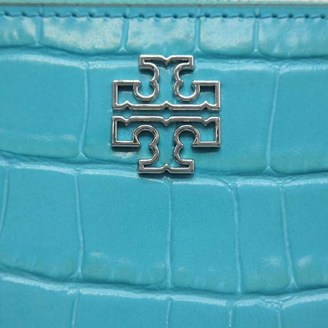 トリーバーチ カードケース TORY BURCH BRITTEN クロコ調 エンボス レザー ジップ 141067 0425 406 アウトレット レディース