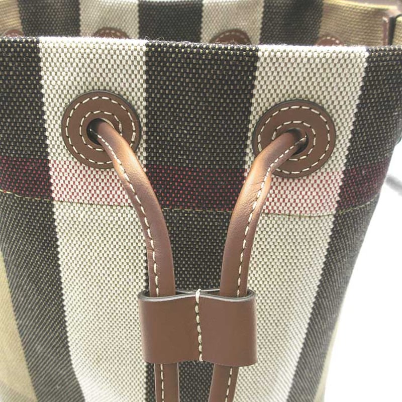 バーバリー ショルダーバッグ BURBERRY コットン スモール