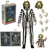 ビートルジュース 7"アクションフィギュア STRIPED SUIT【NECA】
