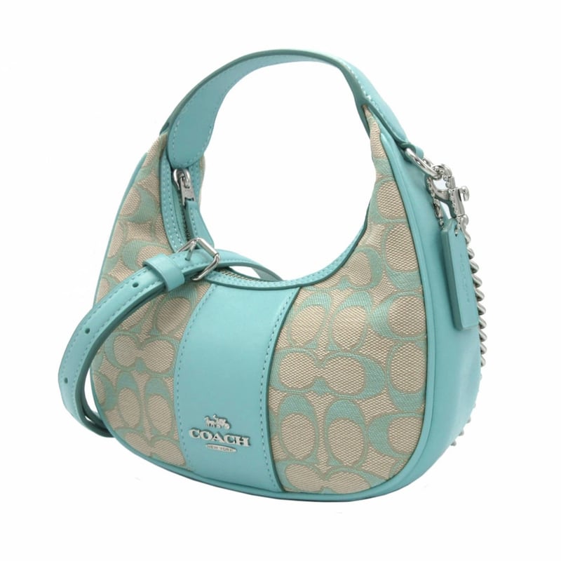 コーチ ショルダーバッグ COACH ジャカード シグネチャー カルメン