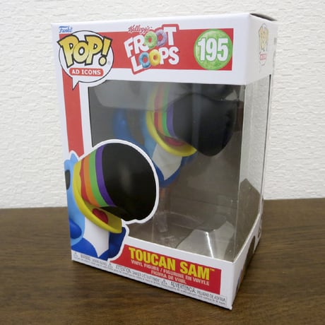 POP! AD ICONS VINYL FIGURE Kellogg's FROOT LOOPS TOUCAN SAM 【FUNKO】