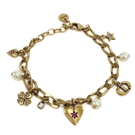 ディオール Christian Dior ブレスレット　ブランドB2484　WOMCY　09Xゴールド系