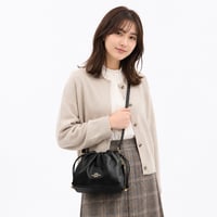 🎀コーチ COACH　フェイ ドローストリング バッグ・キルティング CCZ56 IMBLK