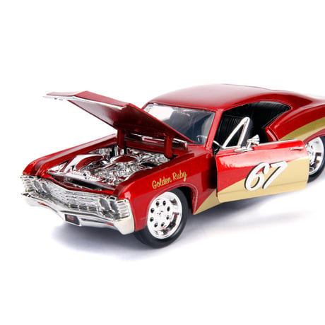 JADATOYS 1:24 BTM 1967 Chevy Impala SS ミニカー