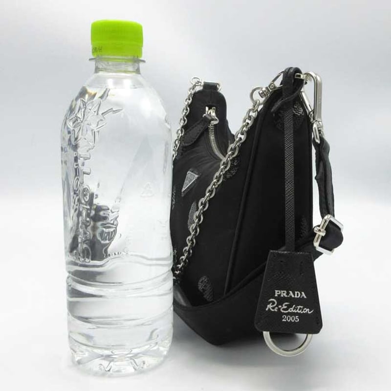 プラダ ショルダーバッグ チェーンハンドル付 2WAY ミニポーチ付き  