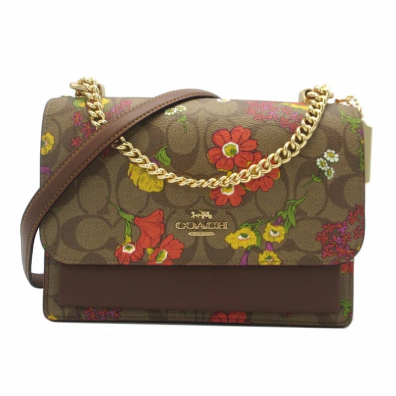 未使用 COACH CB846 シグネチャー クロスボディ ショルダーバッグ コーチ ショルダーバッグ COACH シグネチャー フローラル