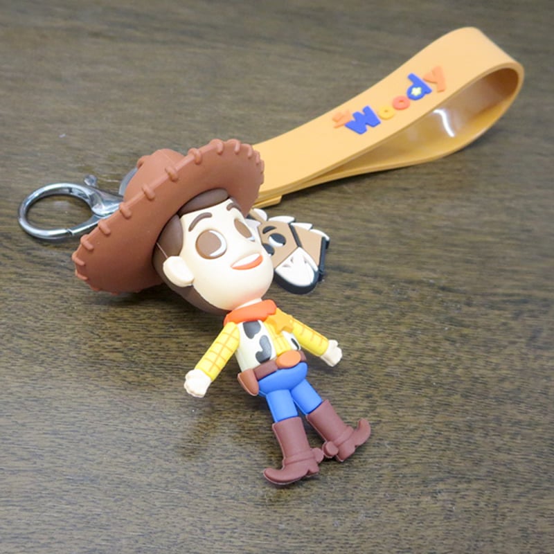 トイストーリー3D PVC キーホルダー ウッディ&バズライトイヤー | ITUKL