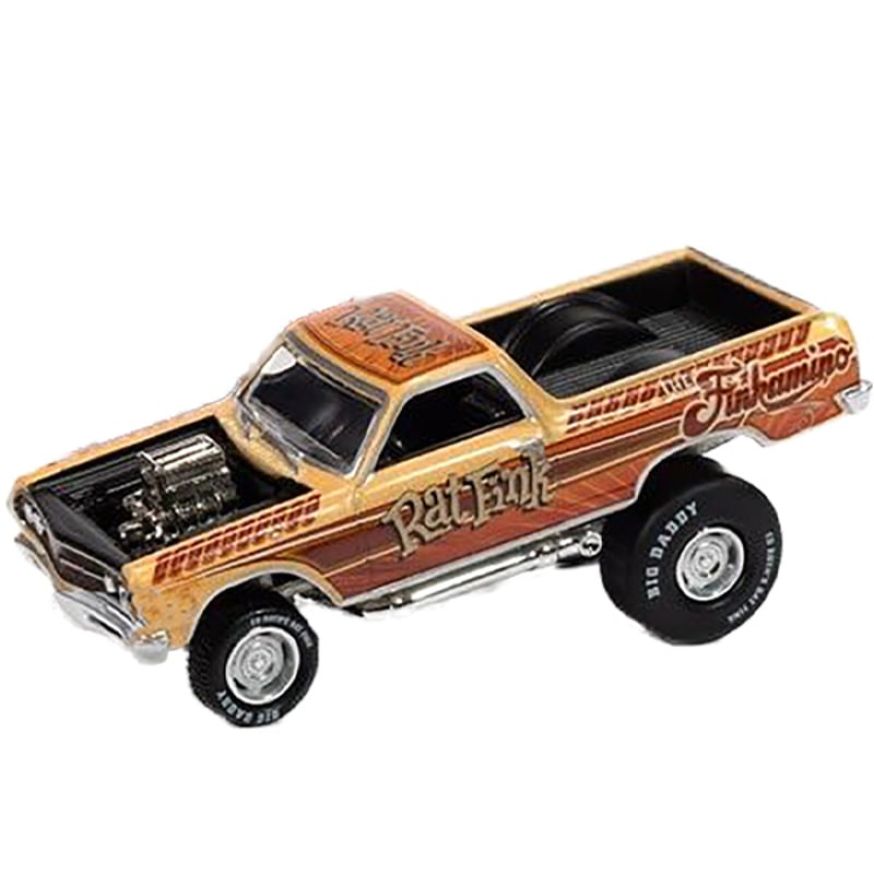 1:64 Rat Fink 1965 Chevrolet El Camino Zinger 【