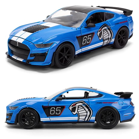 JADATOYS 1:24 BTM 2020 Ford Mustang Shelby GT500ミニカー