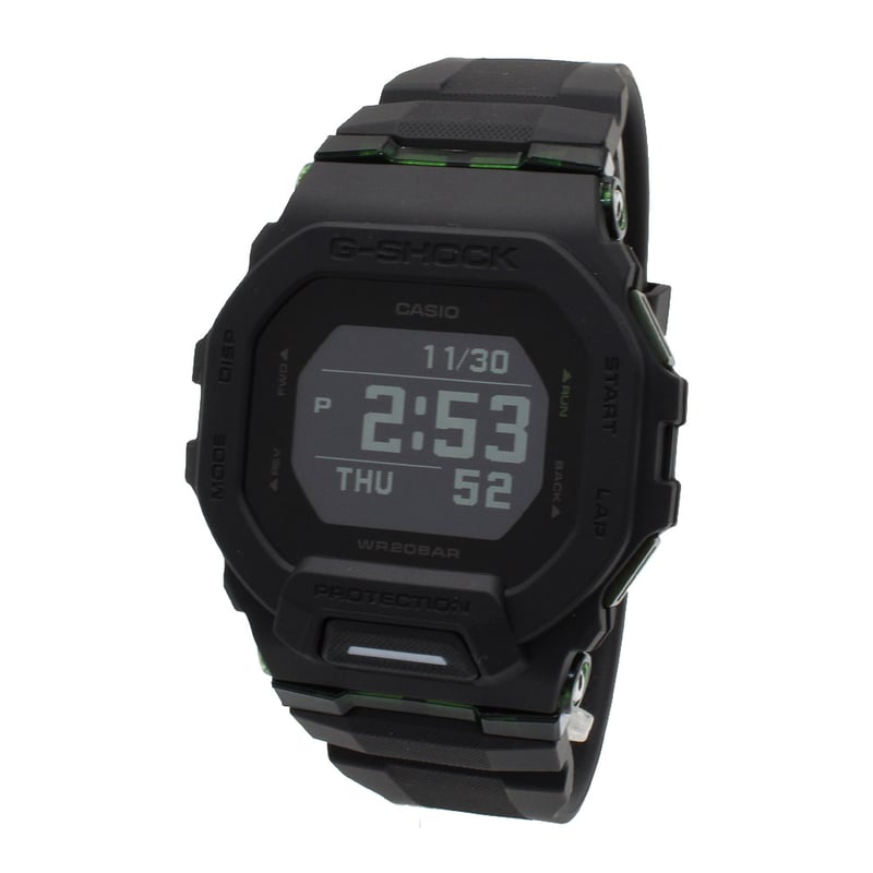 【美品】CASIO G-SHOCK GBD-200 ブラック カシオ ショック カシオ CASIO 腕時計 G-SHOCK Gショック GBD-200-1 G-SQUAD GBD