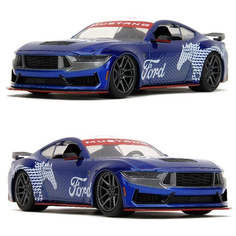 JADATOYS 1:24 BTM 2024 Ford Mustang Dark Horse ミニカー