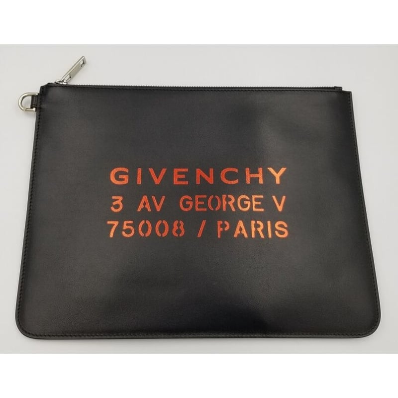 GIVENCHY ジバンシィ クラッチバッグ ポーチ ブラック BK600J K0PD | I...