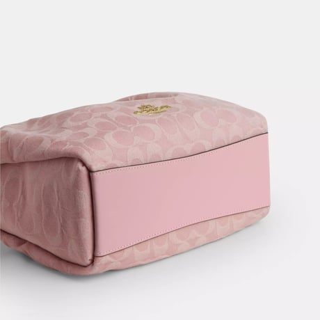🎀コーチ COACH　フェイ ドローストリング バッグ・シグネチャー デニム　CFD03 IMNH1