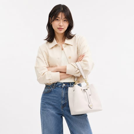 🎀コーチ COACH　ローアン バケット バッグ　CBH06 IMCHK