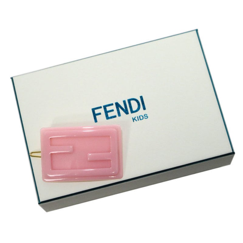 フェンディ キッズ アクセサリー ヘアクリップ FENDI KIDS ロゴ JFP403