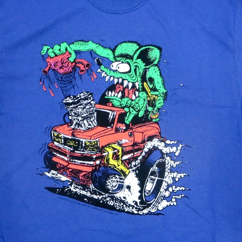 RAT FINK ラットフィンク Tシャツ TRUCKIN Mサイズ | ITUKL