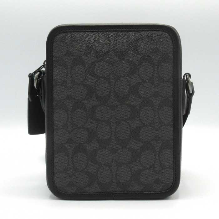 バッグ Coach Sullivan Shoulder Bag PVC Black コーチ バッグ ショルダーバッグ COACH SULLIVAN シグネチャー クロス