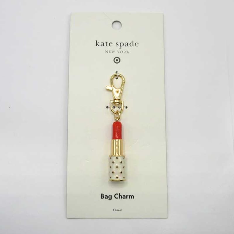 katespade 新品✨限定品！カクテルモチーフ 正規チャーム チャームド カクテル ブック バッグ チャーム | KATE SPADE NEW YORK