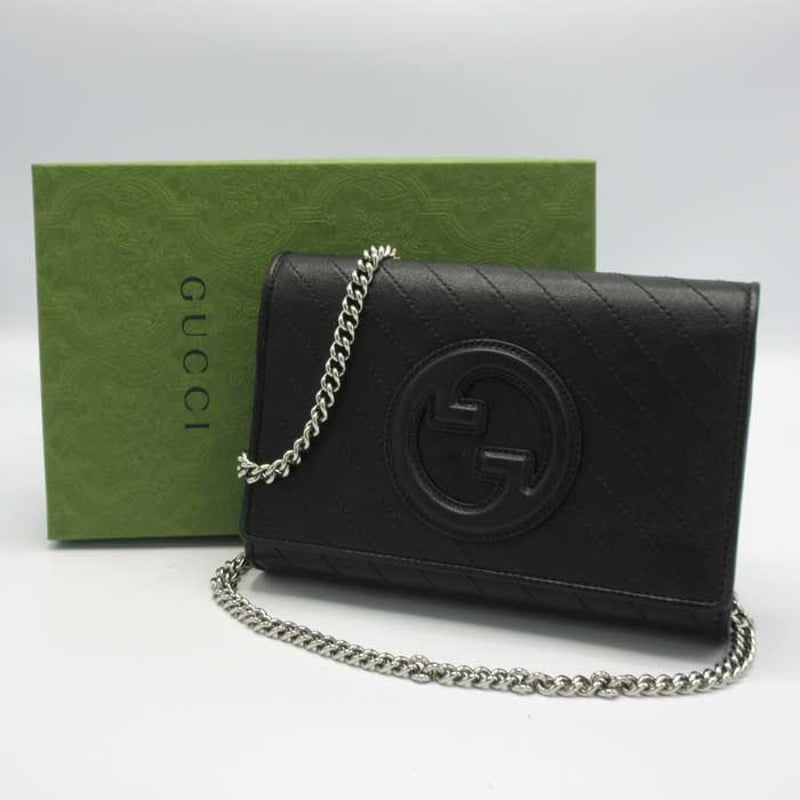 グッチ ショルダーバッグ GUCCI チェーン ウォレット ショルダー
