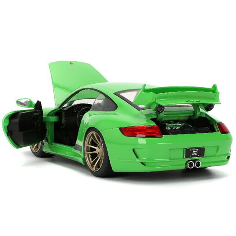 JADATOYS 1:24 ワイルドスピードダイキャストカー Porsche 911