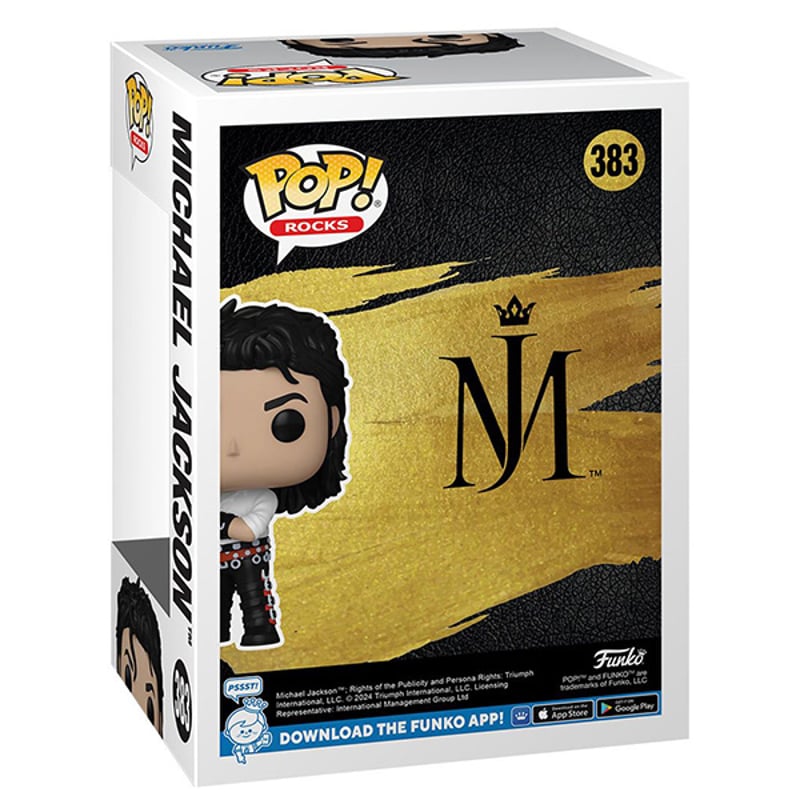 POP! ROCKS VINYL FIGURE MICHAEL JACKSON 【FUNKO】