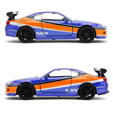 JADATOYS 1:32 ワイルドスピードダイキャストカー 2001 Nissan Silvia S15