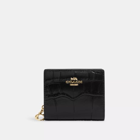🎀コーチ COACH スナップ ウォレット C6092 IMBLK