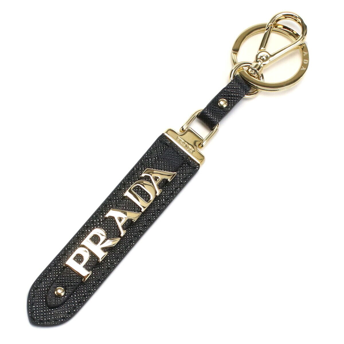 プラダ PRADA キーリング ブランド サフィアーノ 1PP067 053 F0002 NE プラダ PRADA キーリング ブランド サフィアーノ 1PP067 053 F0002 NE