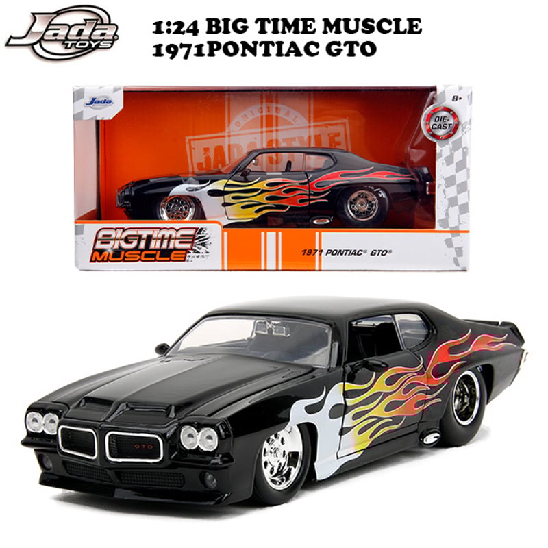 ミニカー 1:24 BTM 1971 Pontiac GTO Judge JADA BTM 1971 PONTIAC GTO 1:24 BLACK | eBay