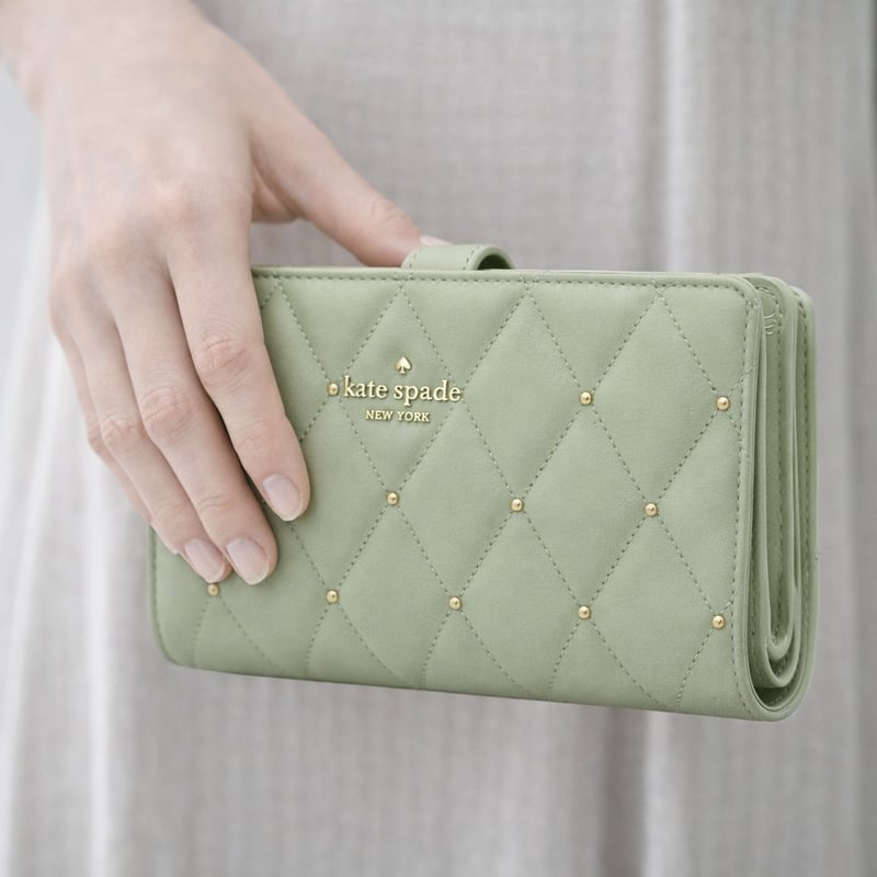 🎀ケイトスペード 二つ折り財布 kate spade NEW YORK CAREY キルティン