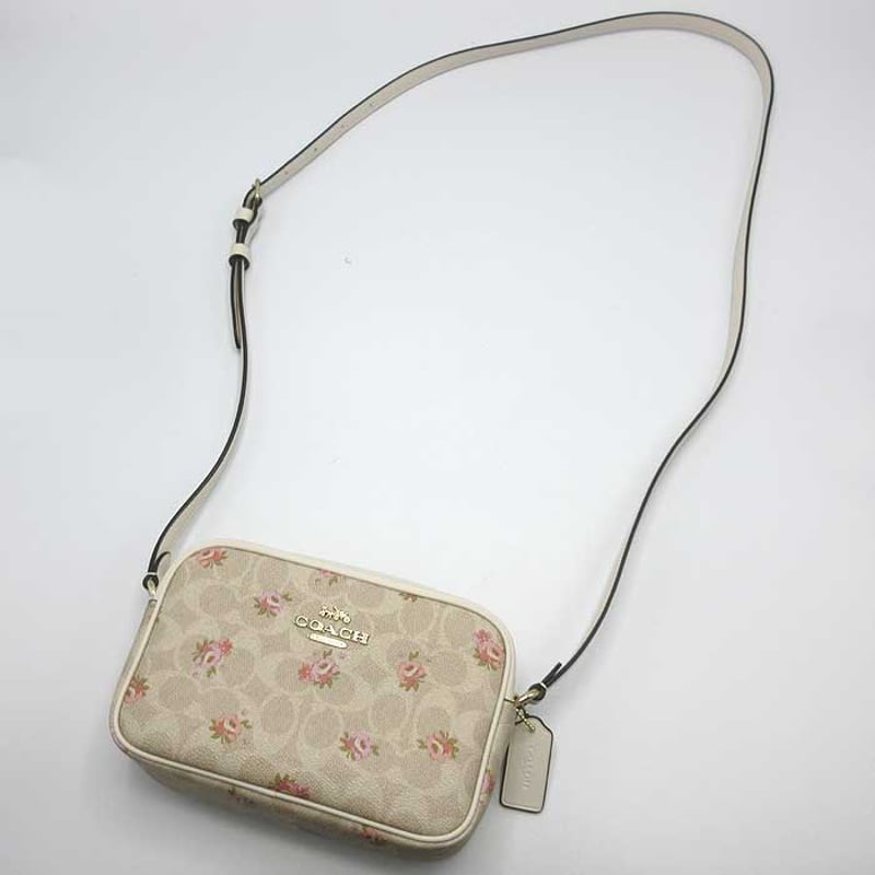 コーチ ショルダーバッグ COACH フローラル プリント 斜め掛け