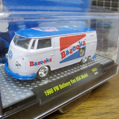 M2 MACHINES 1:64 BAZOOKA 1960 VW Delivery Van Model 【バズーカ】ミニカー