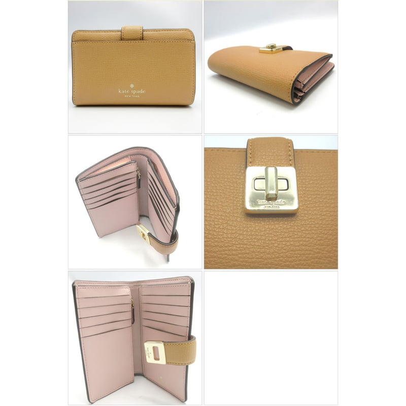 ケイトスペード 二つ折り財布 kate spade フィービー ターンロック 