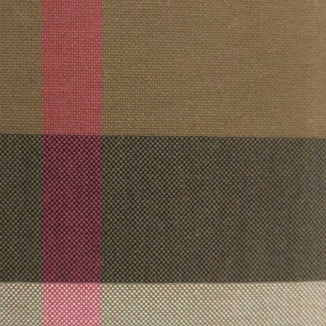 バーバリー 二つ折り財布(小銭入れあり) BURBERRY LONDON コットン レザー チェック柄 8084565 TAUPE BROWN アウトレット メンズ