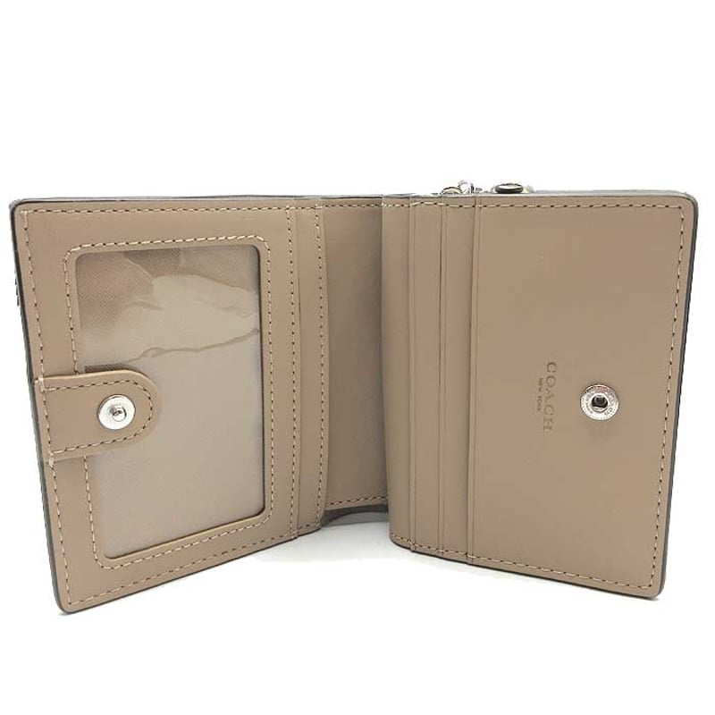 新商品　COACH　コーチ　折り財布　フローラルアップリケ　正規品 新商品 COACH コーチ 折り財布 フローラルアップリケ 正規品