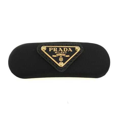 PRADA プラダ Re-Nylon ヘアクリップ バレッタ 1IF129 2DMI F0632 レディース ブラック