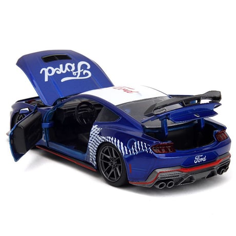 JADATOYS 1:24 BTM 2024 Ford Mustang Dark Horse ミニカー
