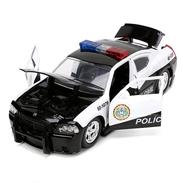 JADATOYS 1:24 ワイルドスピードダイキャストカー 2006 DODGE CHARG